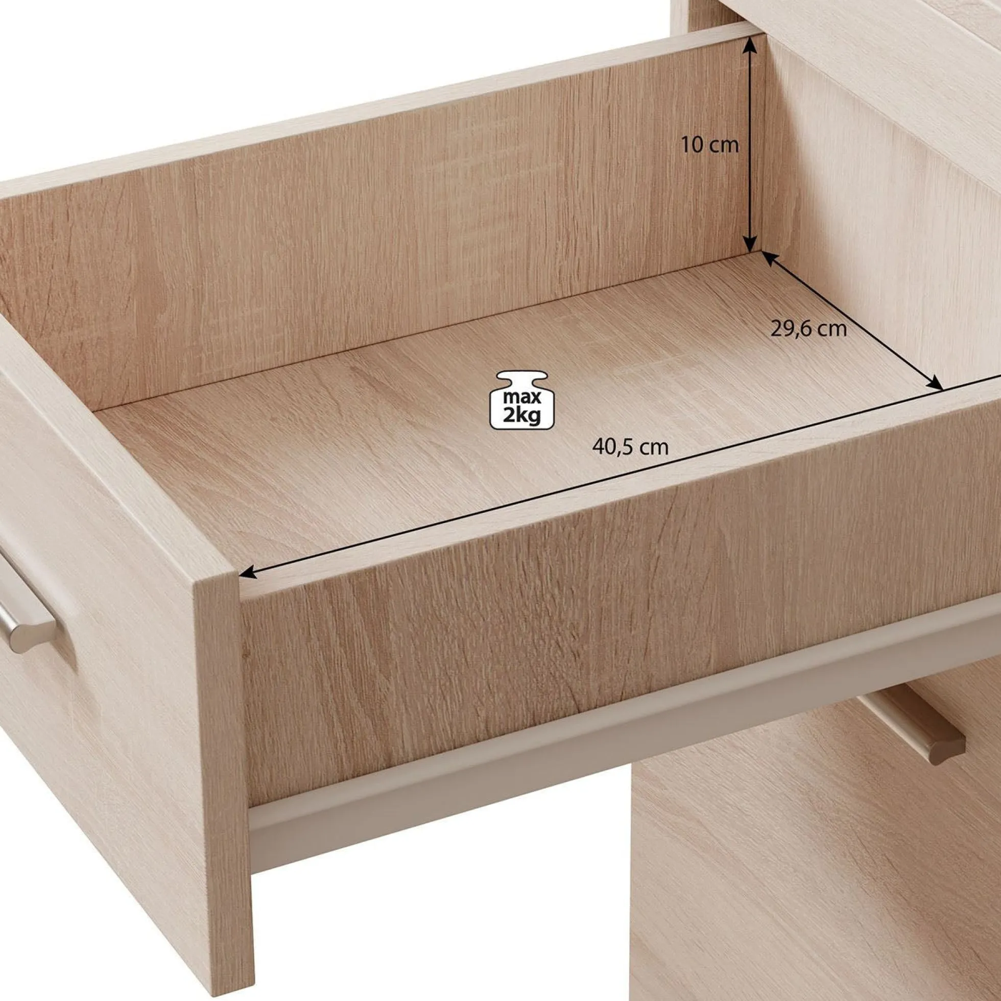 Acta - Bureau - Eiken - 145x66 cm