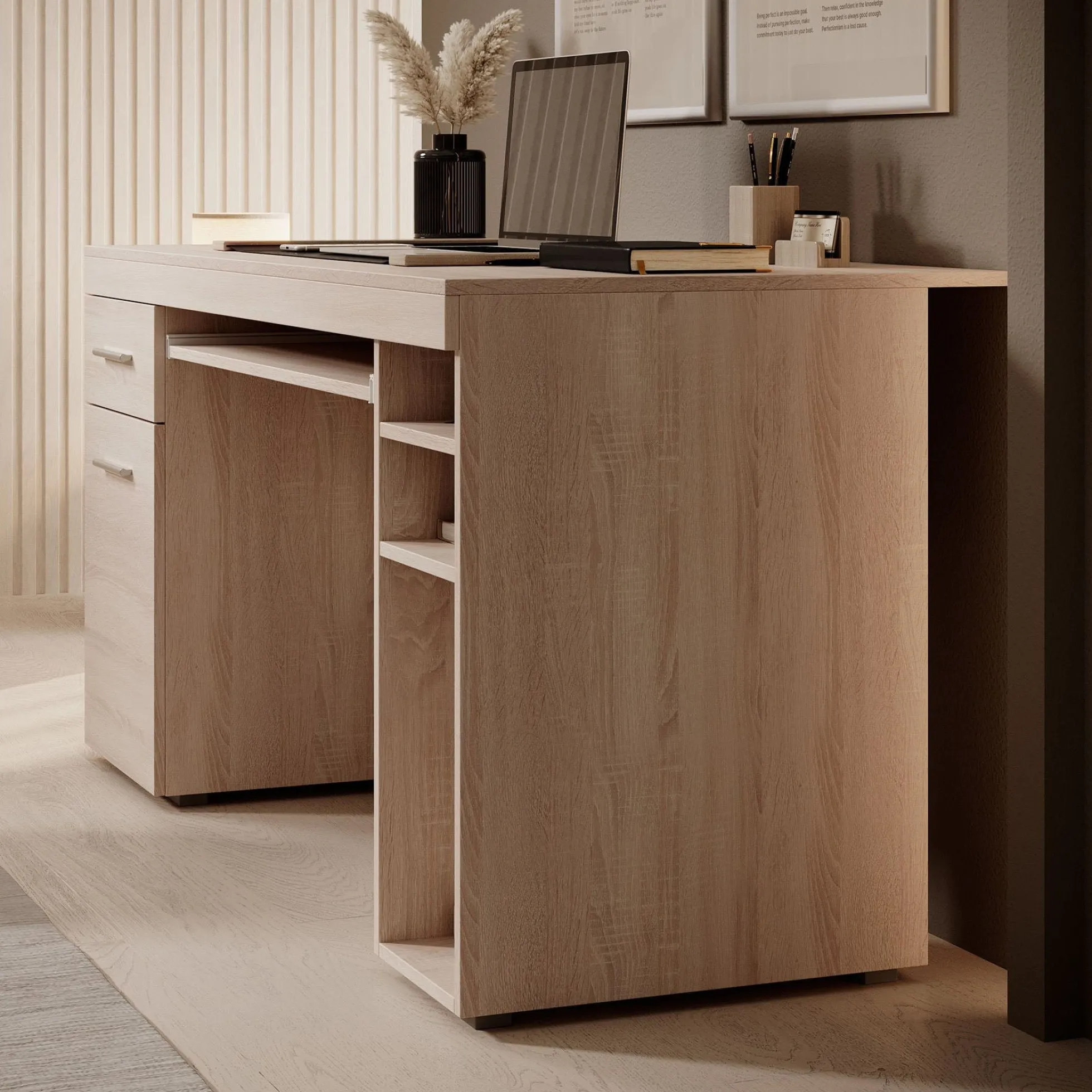 Acta - Bureau - Eiken - 145x66 cm