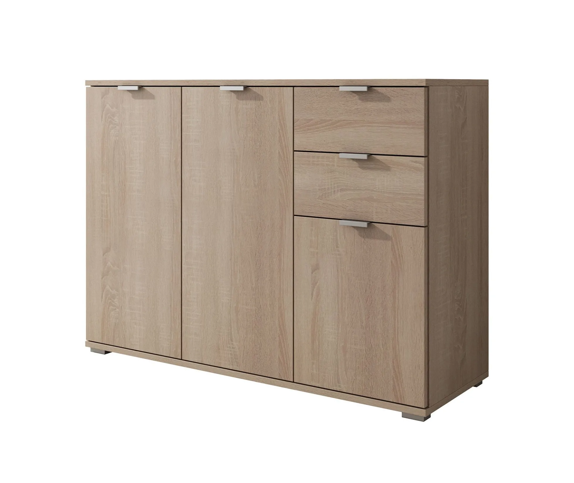 Adita 3 - Dressoir - Licht eiken - 107x35x75 cm