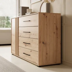 Adyson - Dressoir - Eiken - 138x40x82 cm