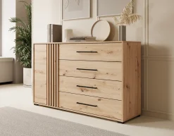 Adyson - Dressoir - Eiken - 138x40x82 cm
