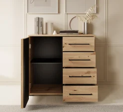 Adyson - Dressoir - Eiken - 93x40x82 cm