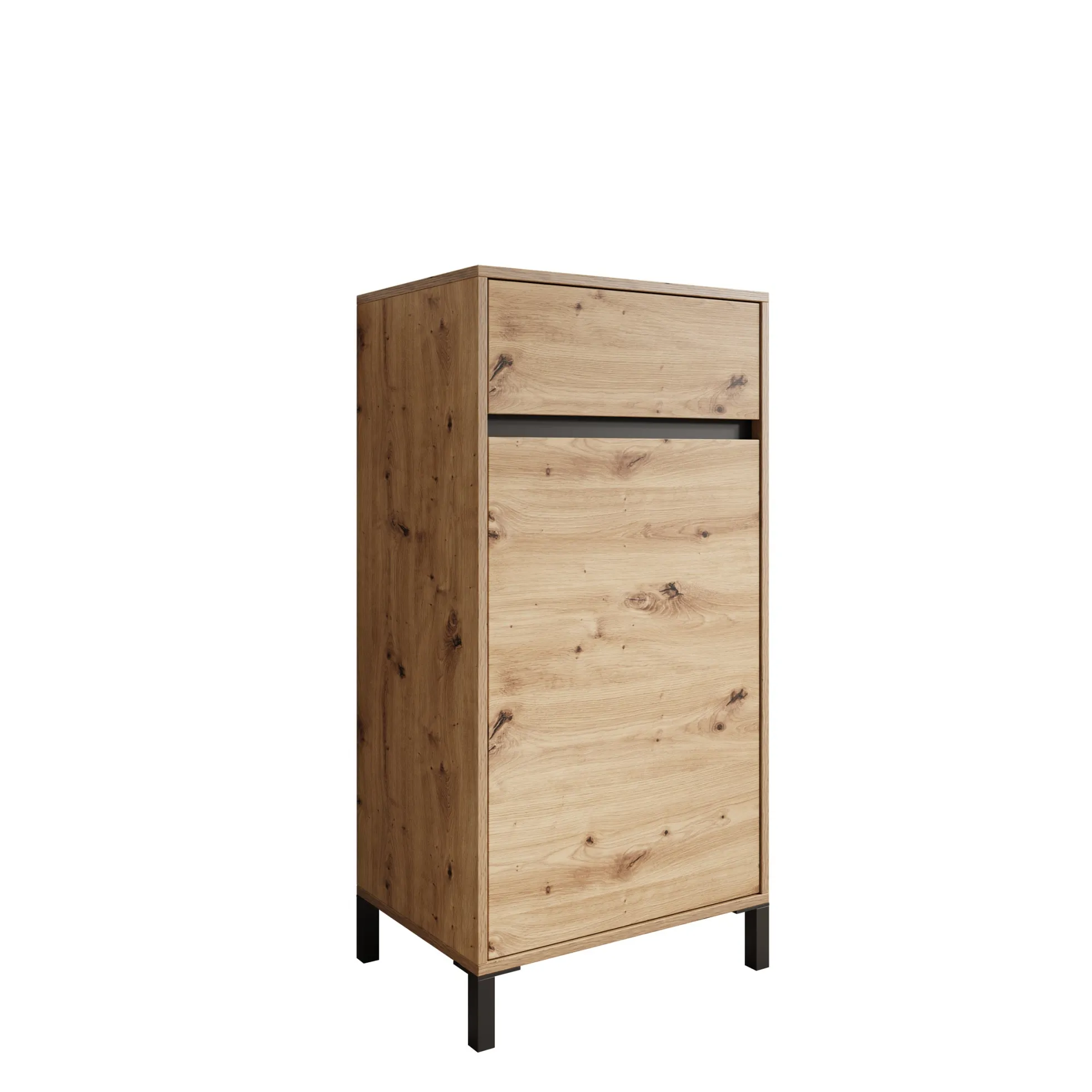 Alessa - Schoenenkast - Eiken - 55x40x110 cm