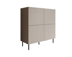 Alex - Dressoir - Beige - 101x42x106 cm
