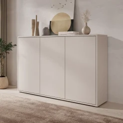 Amber - Dressoir - Beige - 154x35x99 cm