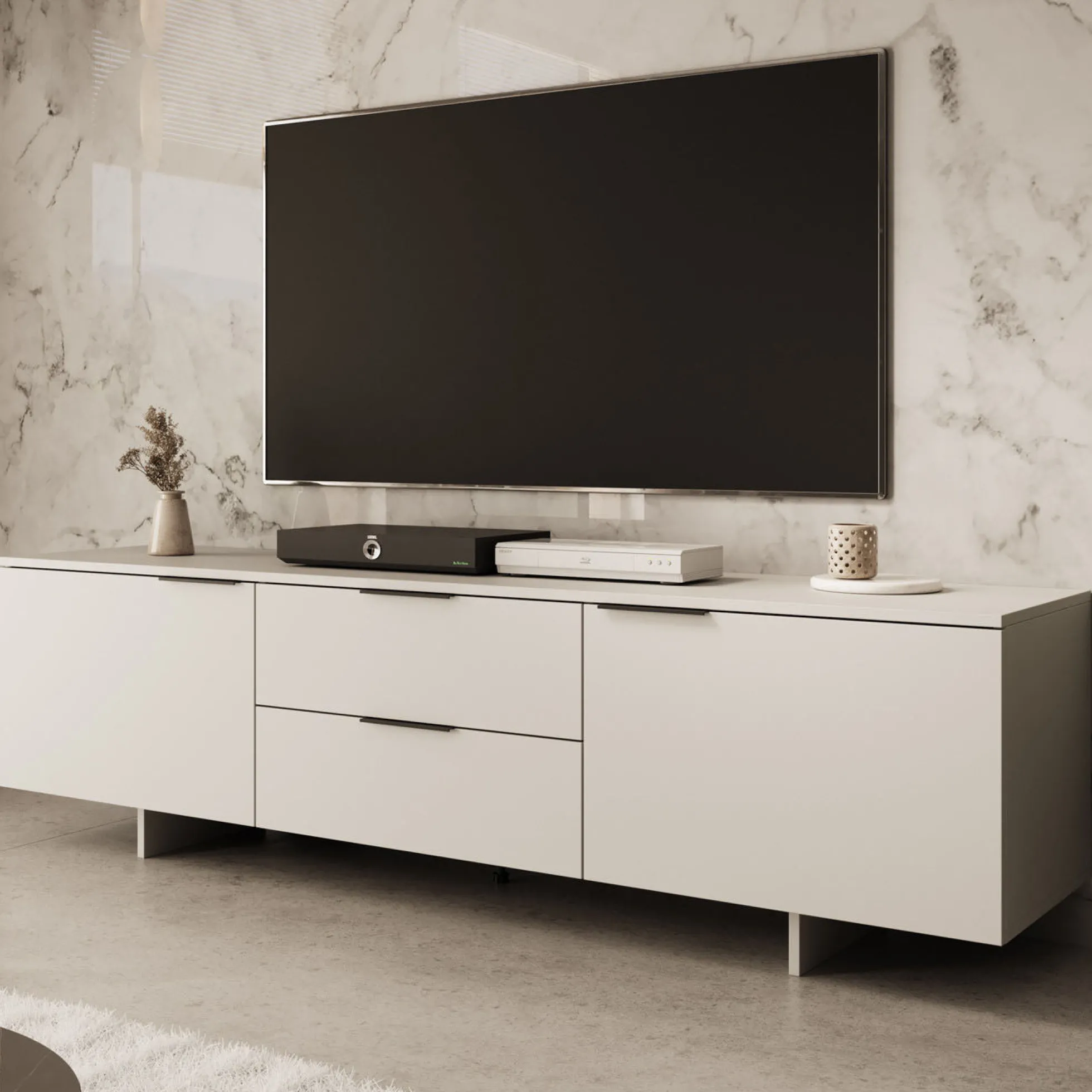 Ankara - TV-Meubel - Beige - 180 cm