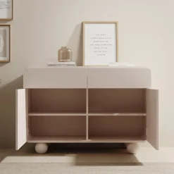 Anobo - Dressoir - Beige - 108x39x75 cm