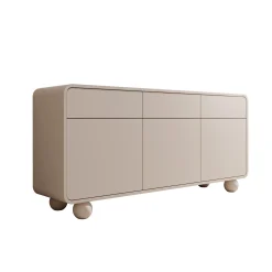 Anobo - Dressoir - Beige - 160x39x75 cm