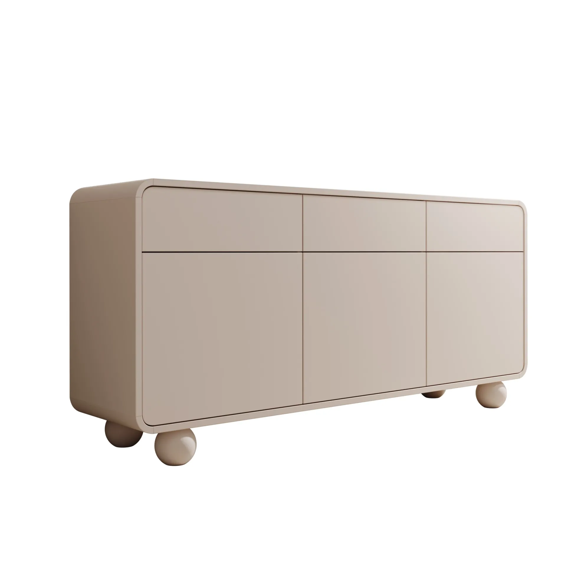 Anobo - Dressoir - Beige - 160x39x75 cm