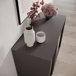 Antigo - Ladekast met 3 lades - Beige/Antraciet - 93x43x87 cm