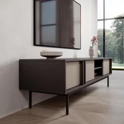Antigo - TV-Meubel - Beige/Antraciet - 163x43x43 cm