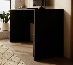 Apoda 2 - Bureau - Zwart - 130x50 cm
