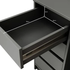 Arco 2 - Kaptafel - Wit hoogglans - 154x55 cm