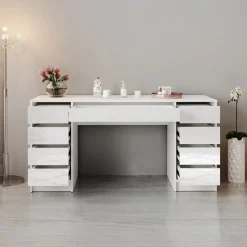 Arco 2 - Kaptafel - Wit hoogglans - 154x55 cm
