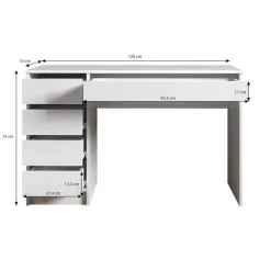 Arco - Kaptafel - Antraciet - 120x55 cm
