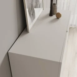 Aroji - Vitrinekast - Wit - 92x40x139 cm