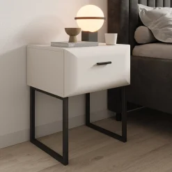 Arosa - Nachtkastje - Beige - 45x38x55 cm