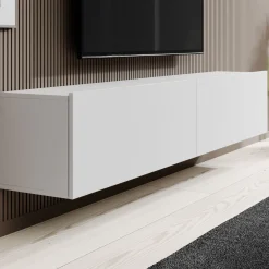 Asilento - TV-Meubel - Mat wit - 180 cm