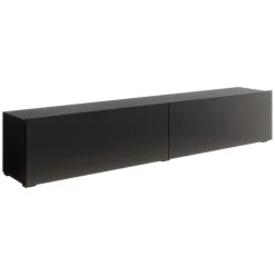 Asilento - TV-Meubel - Mat zwart - 180 cm