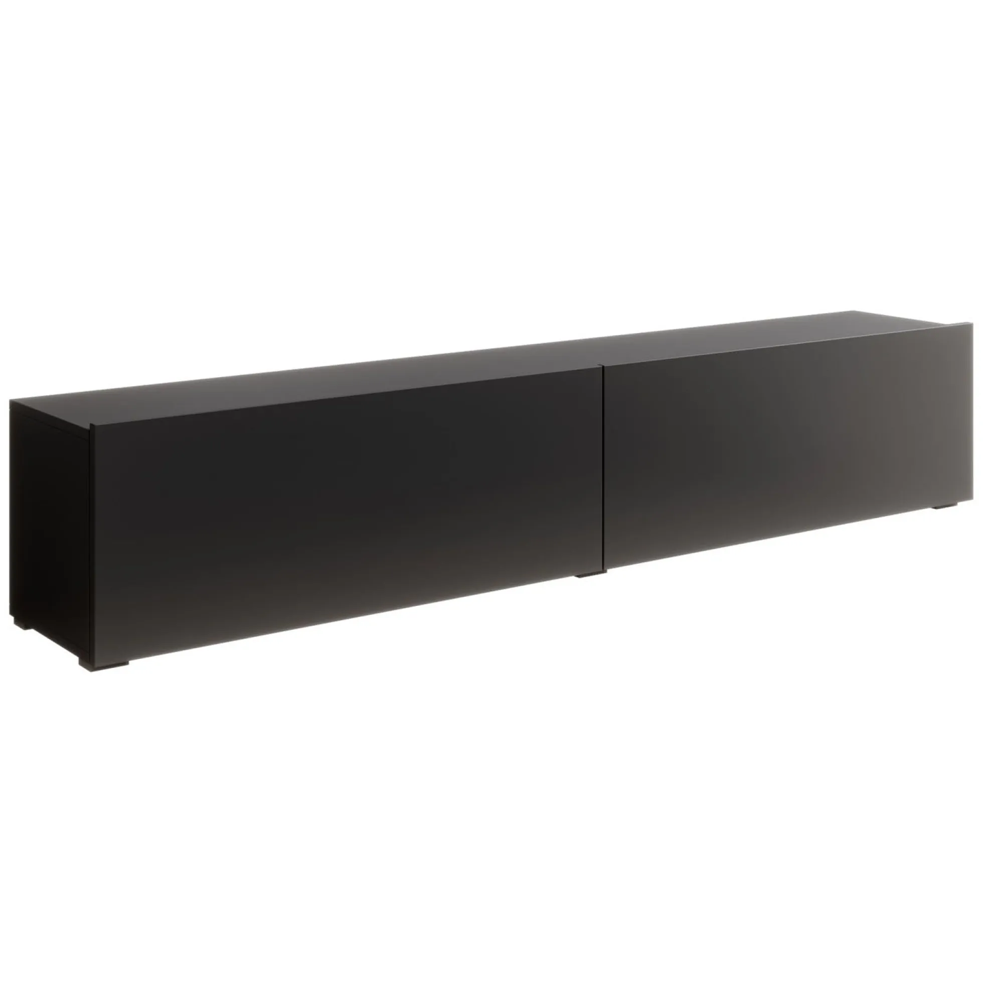 Asilento - TV-Meubel - Mat zwart - 180 cm