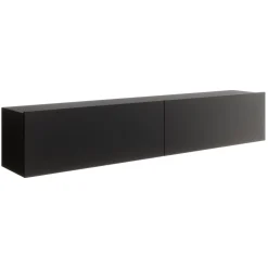 Asilento - TV-Meubel - Mat zwart - 180 cm