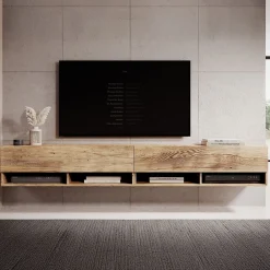 Asino - TV-Meubel - Kastanje - 200 cm