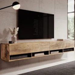 Asino - TV-Meubel - Kastanje - 200 cm