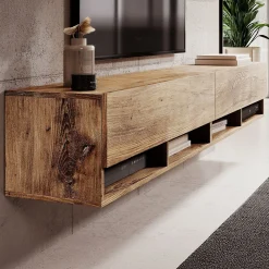 Asino - TV-Meubel - Kastanje - 200 cm