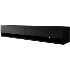 Asino - TV-Meubel - Mat zwart - 180 cm