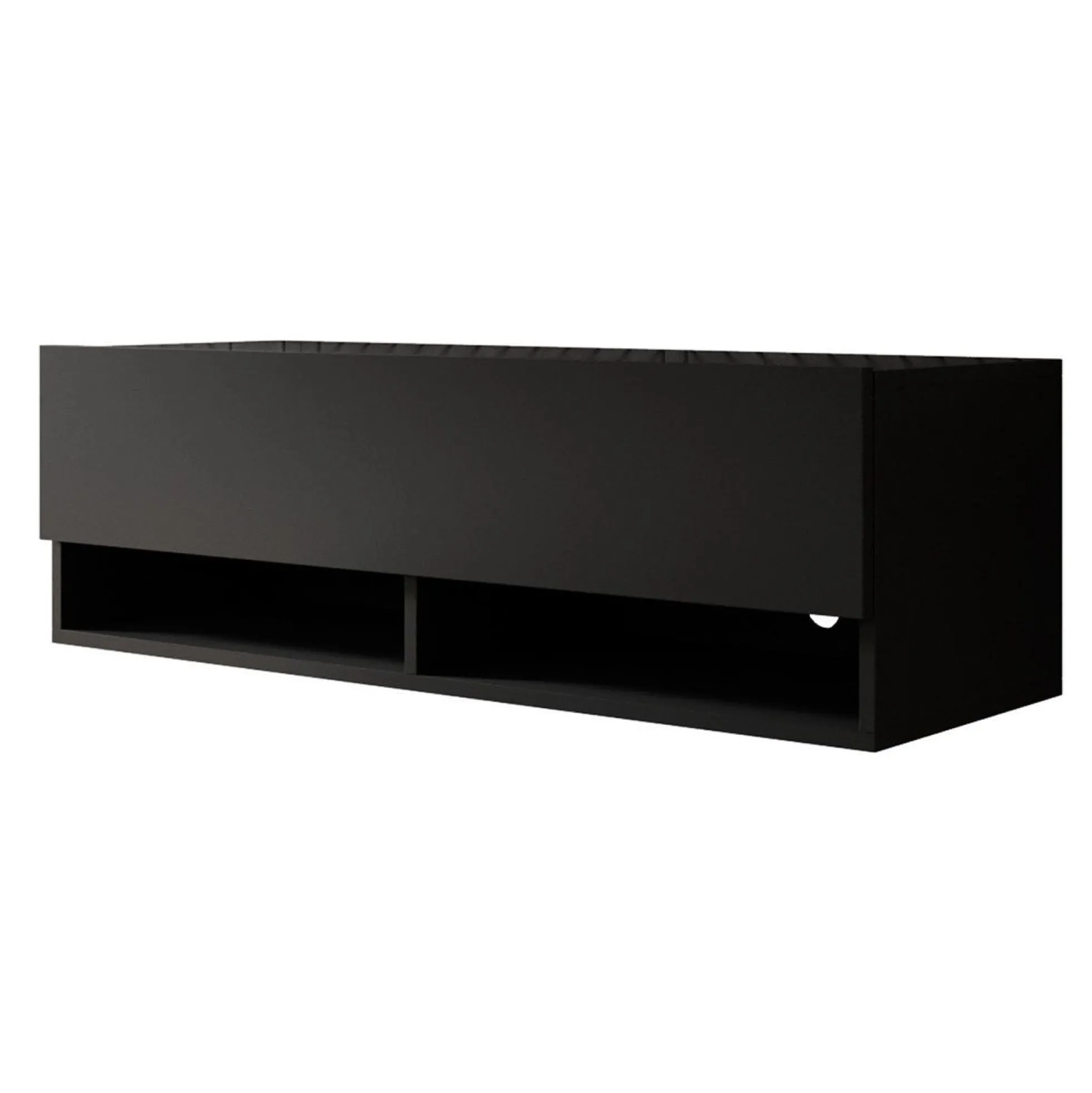 Asino - TV-Meubel - Mat zwart - 100 cm