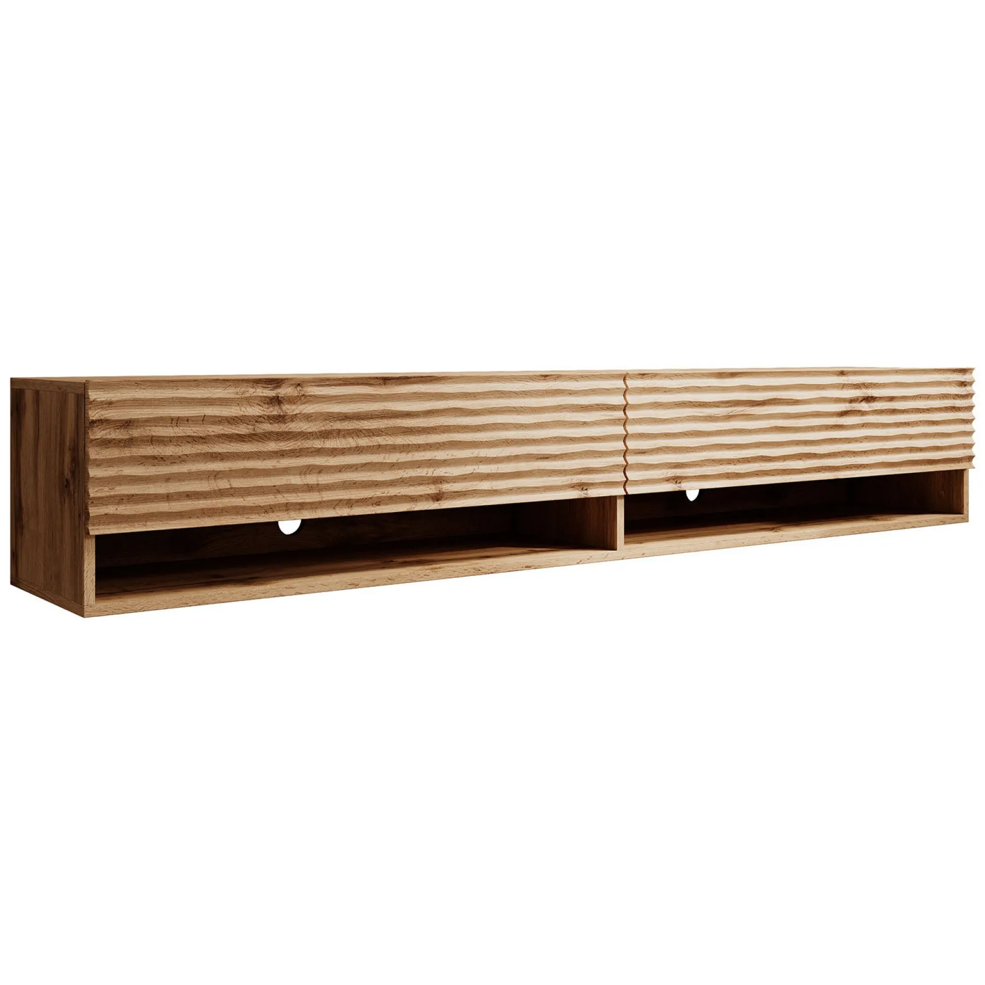 Asino - TV-Meubel - Wave eiken - 180 cm