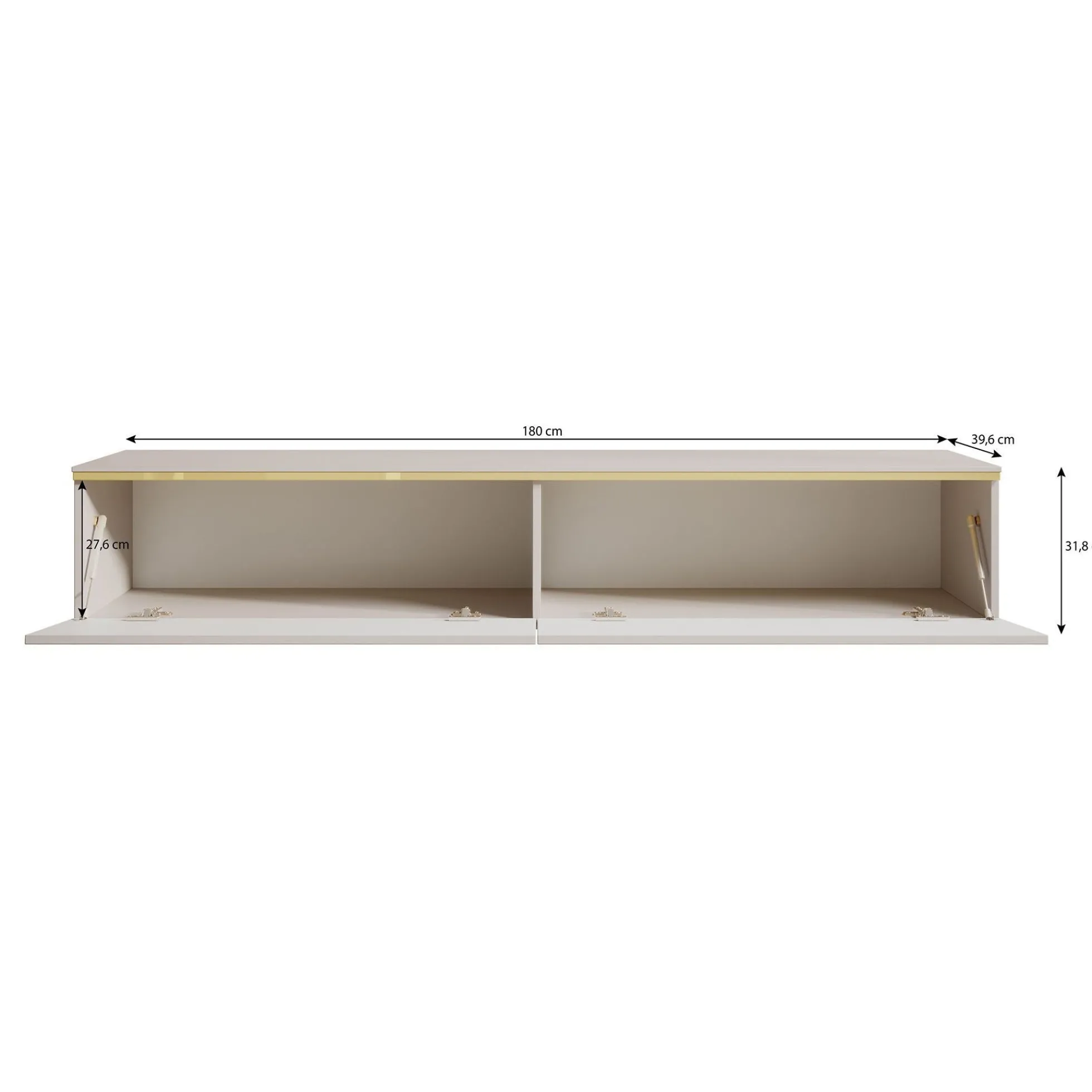 Assunta - TV-Meubel - Beige - 180 cm