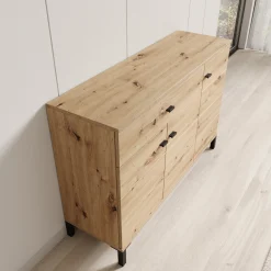 Avellio - Dressoir - Eikenpatroon - 116x35x78 cm