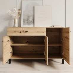 Avellio - Dressoir - Eikenpatroon - 116x35x78 cm