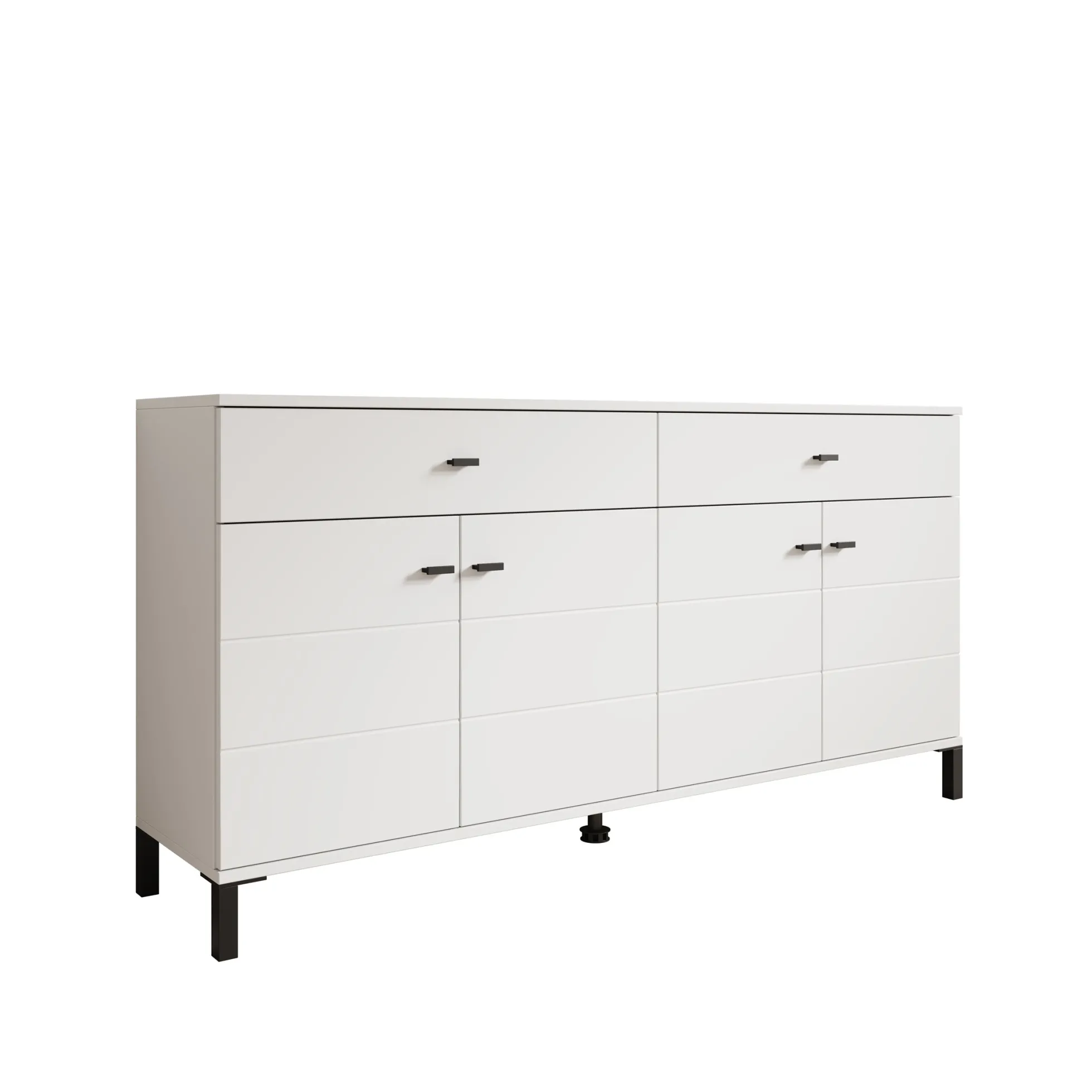 Avellio - Dressoir - Wit - 154x35x78 cm