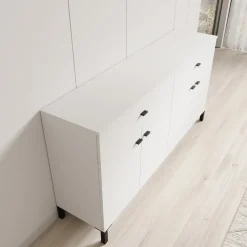 Avellio - Dressoir - Wit - 154x35x78 cm