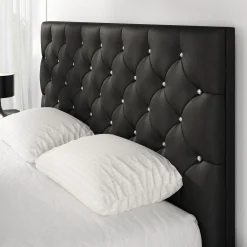 Aventura Diamond - Tweepersoonsbed - Zwart - 180x200 cm