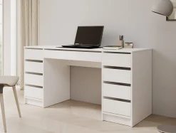 Avio 2 - Bureau - Wit - 154x55 cm