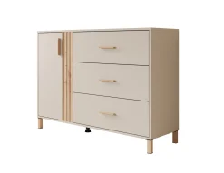 Bahia - Dressoir - Beige - 125x40x90 cm