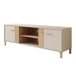 Bahia - TV-Meubel met 2 deuren - Beige - 163 cm
