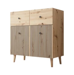 Bali - Dressoir - Eiken - 91x40x95 cm