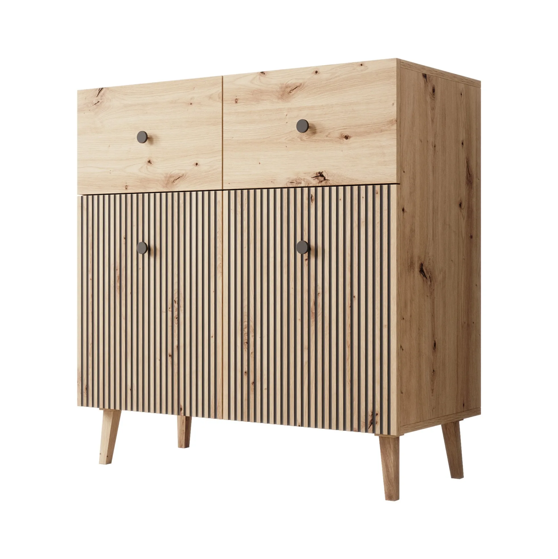 Bali - Dressoir - Eiken - 91x40x95 cm