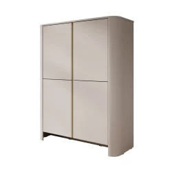 Barbados - Dressoir - Beige - 103x39x132 cm