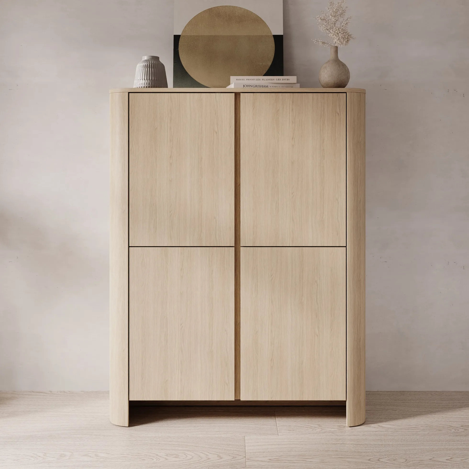 Barbados - Dressoir - Eiken - 103x39x132 cm