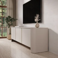 Barbados - TV-Meubel - Beige - 168x39x52 cm