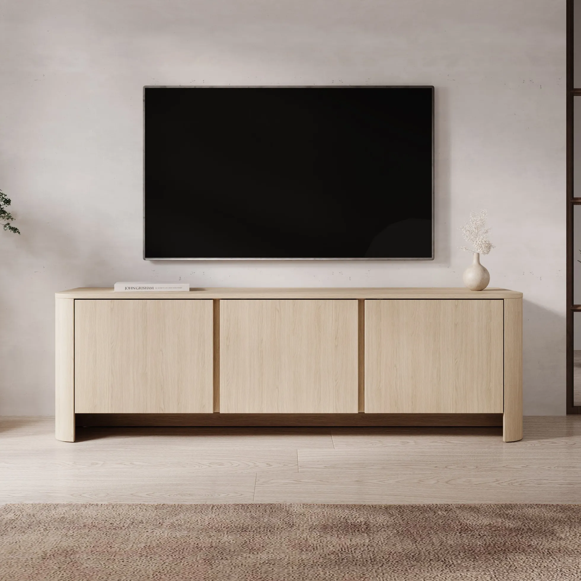 Barbados - TV-Meubel - Eiken - 168x39x52 cm