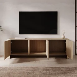 Barbados - TV-Meubel - Eiken - 168x39x52 cm