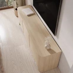 Barbados - TV-Meubel - Eiken - 168x39x52 cm