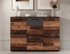 Bellini 2 - Dressoir - Donker/old wood - 120x33x85 cm
