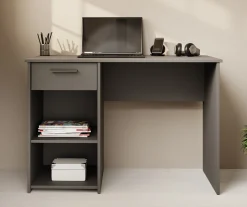 Bellini - Bureau - Antraciet - 110 cm